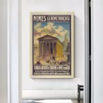 affiche vintage nimes