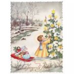 affiche vintage noël