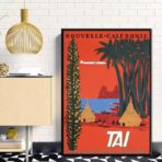 Affiche Vintage <br> Nouvelle-Calédonie – Image 5