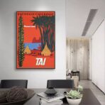 Affiche Vintage <br> Nouvelle-Calédonie – Image 2