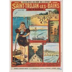 affiche vintage oleron