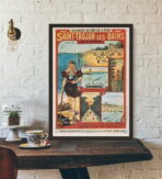 affiche vintage oleron
