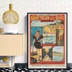 affiche vintage oleron