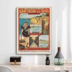 affiche vintage oleron