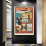 affiche vintage oleron