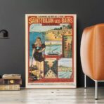 affiche vintage oleron