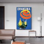 affiche vintage orangina