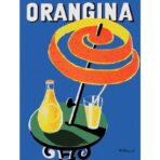 affiche vintage orangina