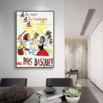 affiche vintage pays basque
