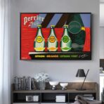 affiche vintage perrier