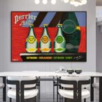 affiche vintage perrier
