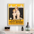 affiche vintage petit bateau