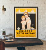 affiche vintage petit bateau