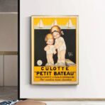 affiche vintage petit bateau