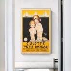 affiche vintage petit bateau