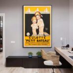 affiche vintage petit bateau