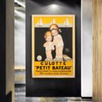 affiche vintage petit bateau