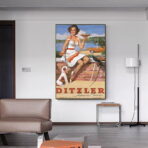 affiche vintage pin up4