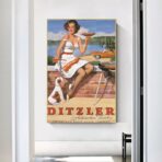 affiche vintage pin up