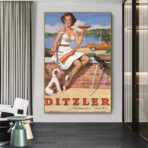 affiche vintage pin up4
