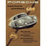 affiche vintage porsche