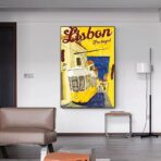 affiche vintage portugal