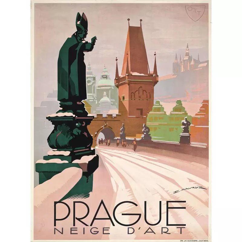 affiche-vintage-prague_1 affiche vintage prague