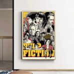 affiche vintage pulp fiction