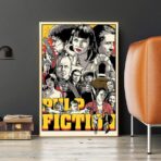 affiche vintage pulp fiction
