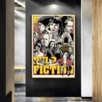 affiche vintage pulp fiction