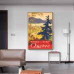 affiche vintage Québec