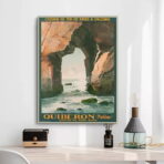 affiche vintage quiberon