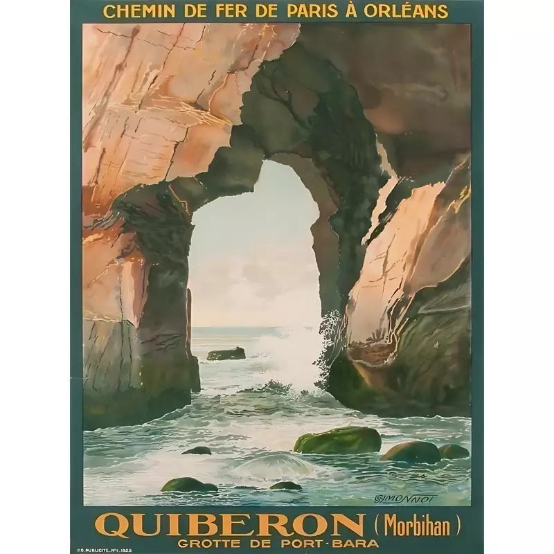 affiche-vintage-quiberon_2 affiche vintage quiberon