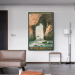 affiche vintage quiberon