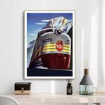affiche vintage railways