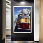 affiche vintage railways