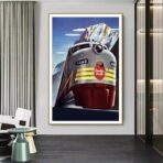 affiche vintage railways
