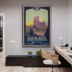 affiche vintage reims