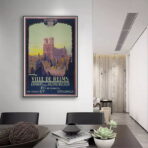 affiche vintage reims