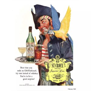 affiche vintage rhum