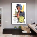 affiche vintage rhum