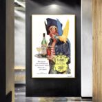 affiche vintage rhum