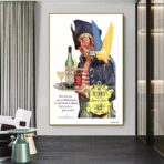 affiche vintage rhum