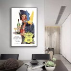 affiche vintage rhum