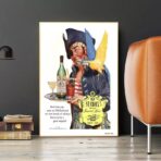 affiche vintage rhum