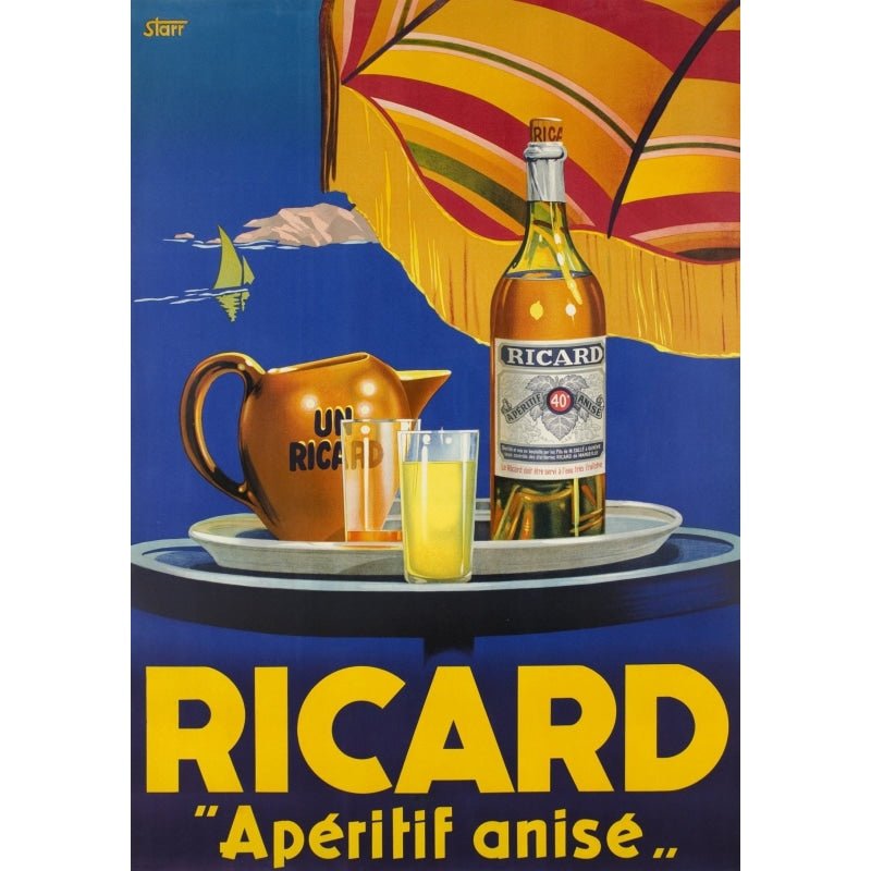 affiche vintage Ricard