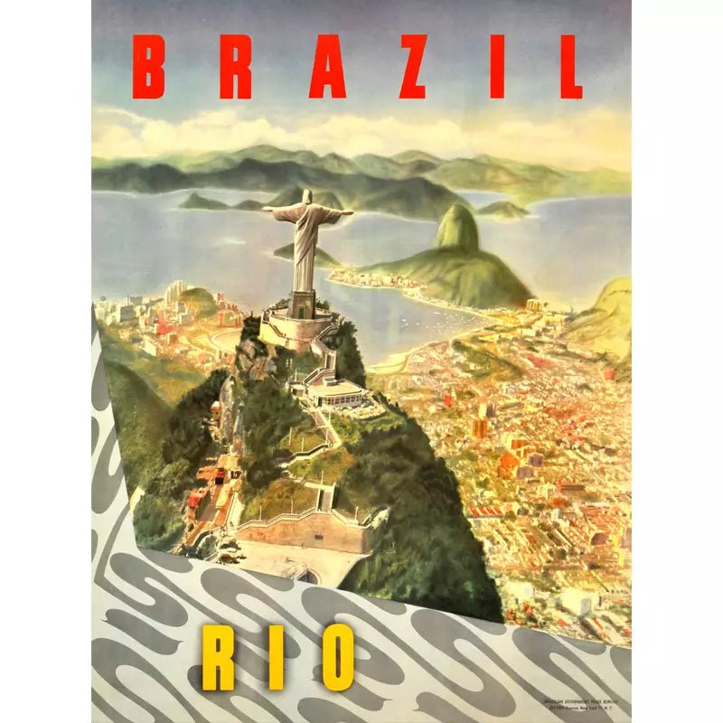 affiche-vintage-rio_1 affiche vintage rio