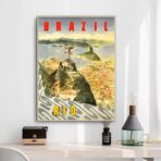affiche vintage rio