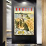 affiche vintage rio