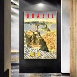 affiche vintage rio